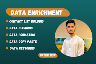 do data enrichment and missing data collection