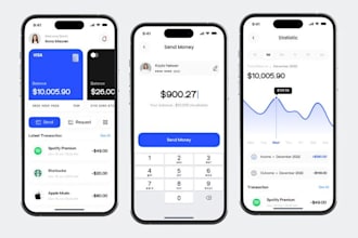 build fintech app, bill payment app, loan app, neobank app, crypto wallet app