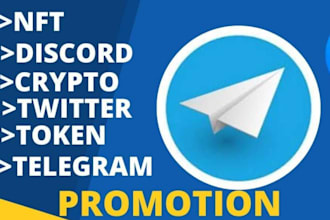 grow telegram crypto, discord promotion, telegram marketing with active users