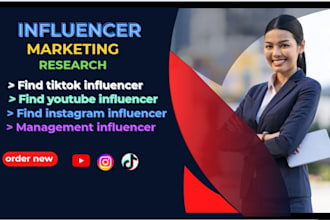 collect the best youtube,tiktok, instagram,twitter,influencer marketer