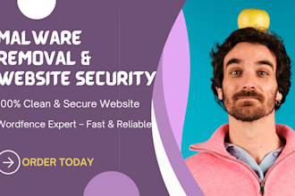secure website from malware and remove viruses using wordfence
