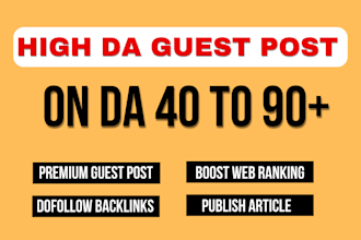 write and publish article on premium websites