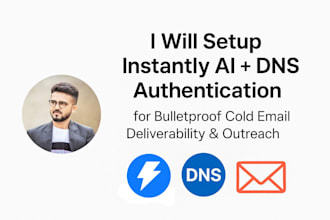 boost instantly ai cold email delivery with expert dns setup