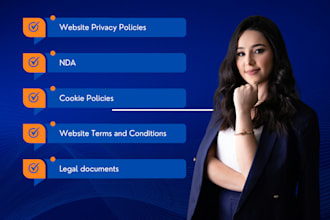 be your lawyer for legal agreements, contract, terms and conditions, mou or nda
