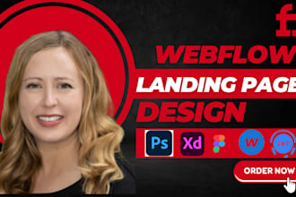 build professional webflow website or landing page, convert figma to webflow