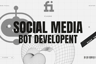 develop a profitable automation bot for facebook messaging, instagram, linkedin