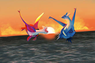 paint a pokemon or fakemon