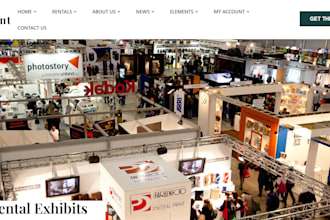 create event management website, event listing ticket and event calendar website