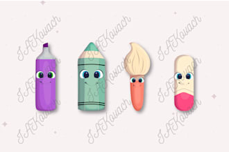 design custom 2d buttons for your mobile or web app