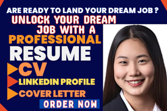 do a pro typeset for your international resume, CV cover letters and linkedin