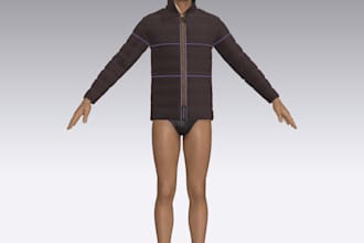 make 2d garments to 3d garments or tech pack making
