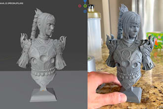 resin 3d print your model in high resolution