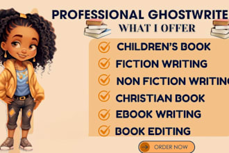 writing and illustrate children book