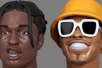 do action figure character, 3d model articulated figure, 3d model for printing