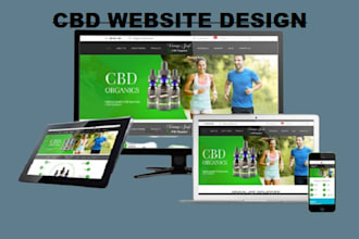 create custom cbd website, shopify cbd, wordpress cbd website, canabis, hemps