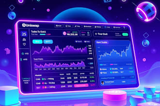 develop crypto ai trading bot, dex arbitrage bot, uniswap trading bot