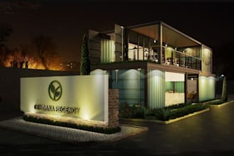 renovate 3d outdoor restaurant design,render interior bar,3d elegant cafe,hotel