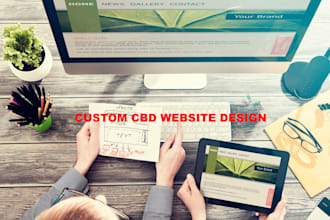 create custom cbd website cannabis website weed website hemps ecommerce store