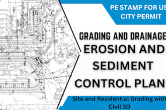 do civil 3d, storm water management, drainage, grading, erosion sediment plan