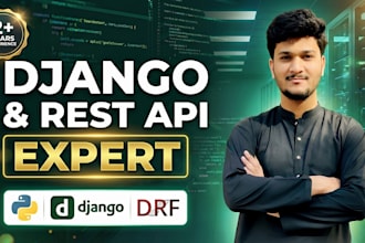 build high performance backend solutions with django and drf
