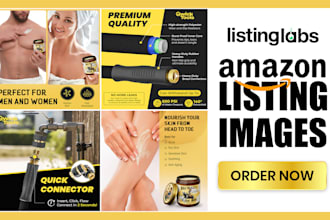 create amazon listing images and a plus content that convert