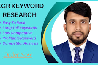 do the best profitable kgr keyword research for seo ranks