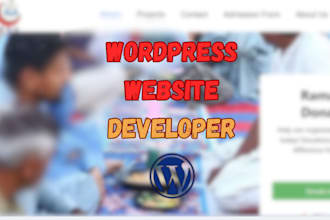 create, design and rebuild professional wordpress website