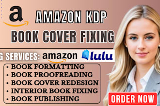 do amazon kdp book cover redesign fix your manuscript errors resize ebook cover