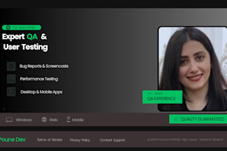 do professional website QA testing and usability audit