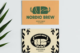 design an edgy and modern logo with colors and variations