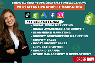 boost shopify sales, ecommerce dropshipping marketing, shopify marketing