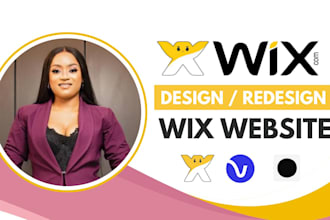 build wix studio website design wix website redesign wix customize wix website