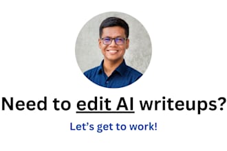fix your ai writings and add a human touch