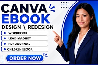 design redesign format canva ebook workbook kdp journal lead magnet magazine