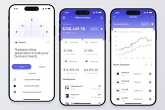 develop digital banking app bill payment app online banking app p2p payment app