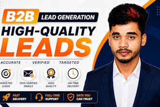 targeted email list building, b2b lead generation, and linkedin leads