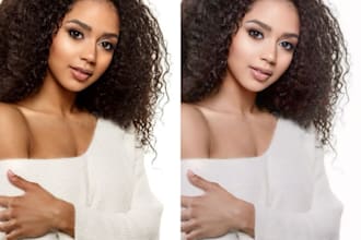 professionally edits and enhances blurry images