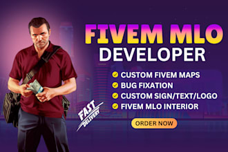 custom fivem mlo developer and gta v map modifications