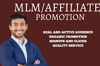 superfast MLM promotion, MLM leads, MLM traffic, network marketing, affiliate