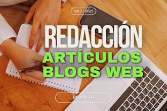 write content in spanish for your blog or website