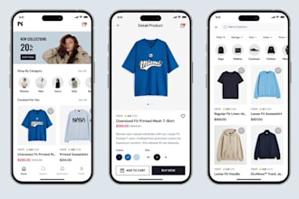 develop multivendor app, ecommerce app, marketplace app, b2b, b2c