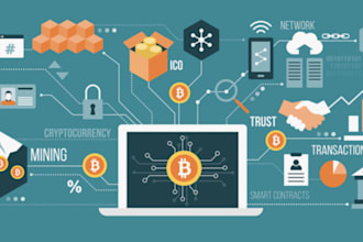 develop a crypto investment website, banking website, or transaction website