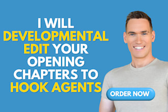 developmental edit your opening chapters to hook agents