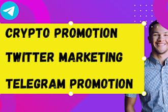 crypto twitter marketing, converting telegram promotion to hit 10m degen traders