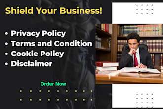 write gdpr compliant privacy policies and terms of service