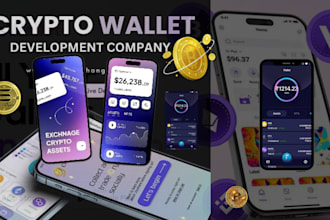 create crypto wallet, exchange app solana token listing smart contract