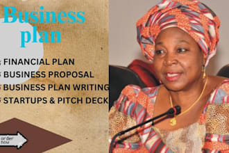 write your investor ready business plan for startup loan approval