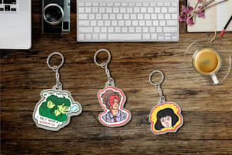 design unique movie keychains for you