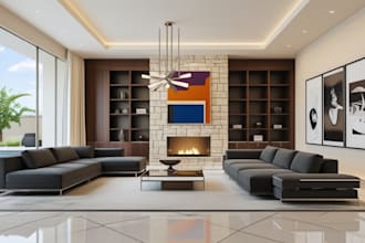 render office design visualization and design stunning real estate design