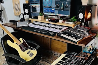 be powerful male vocal artist in metal pop, edm, punk country songs